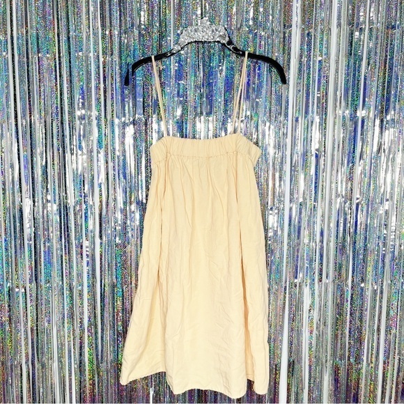 Zara Bloggers Favorite Orange Mini Dress Size XS - Picture 3 of 9